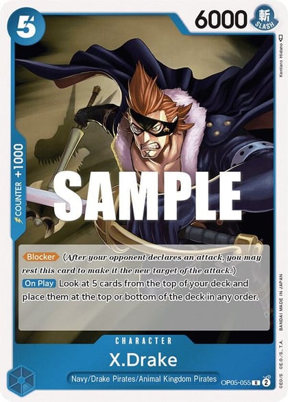 X.Drake, Awakening of the New Era OP05-055