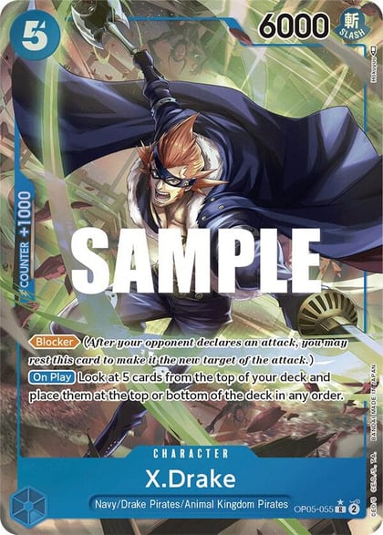 X.Drake (Alternate Art), Awakening of the New Era OP05-055