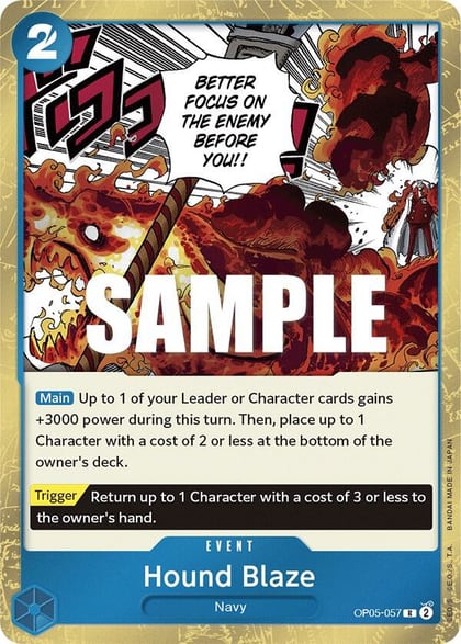 Hound Blaze, Awakening of the New Era OP05-057