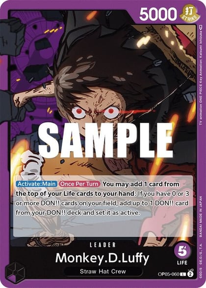 Monkey.D.Luffy (060), Awakening of the New Era OP05-060