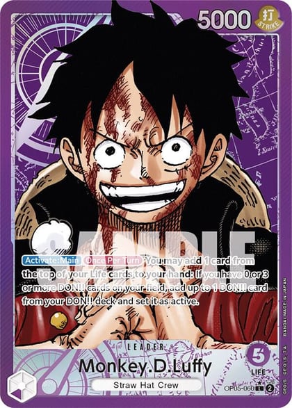 Monkey.D.Luffy (060) (Alternate Art), Awakening of the New Era OP05-060