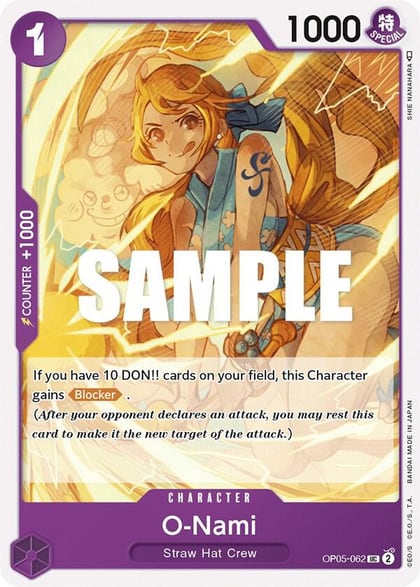 O-Nami, Awakening of the New Era OP05-062