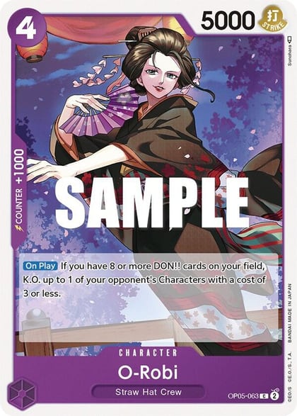 O-Robi, Awakening of the New Era OP05-063