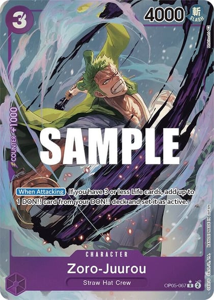 Zoro-Juurou (Alternate Art), Awakening of the New Era OP05-067