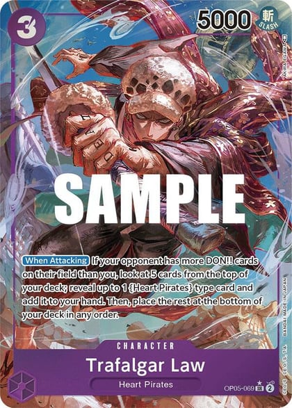Trafalgar Law (Alternate Art) (069), Awakening of the New Era OP05-069