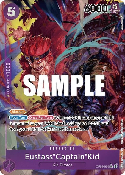 Eustass"Captain"Kid (Alternate Art), Awakening of the New Era OP05-074