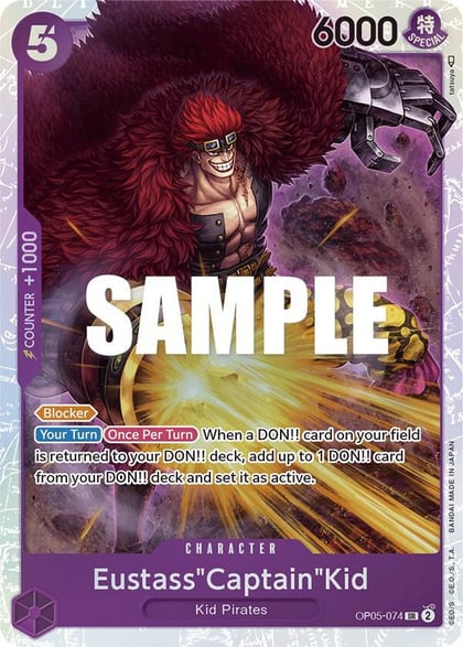 Eustass"Captain"Kid, Awakening of the New Era OP05-074