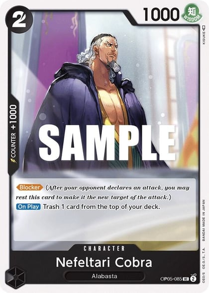 Nefeltari Cobra, Awakening of the New Era OP05-085