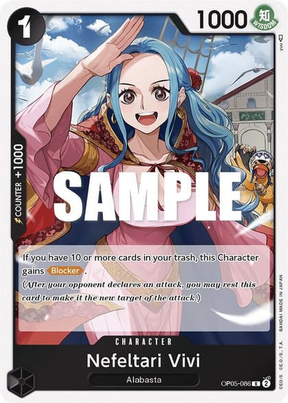 Nefeltari Vivi, Awakening of the New Era OP05-086