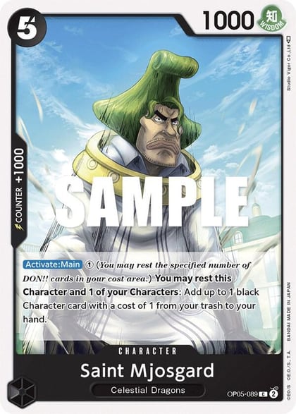 Saint Mjosgard, Awakening of the New Era OP05-089