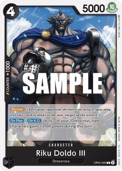 Riku Doldo III, Awakening of the New Era OP05-090
