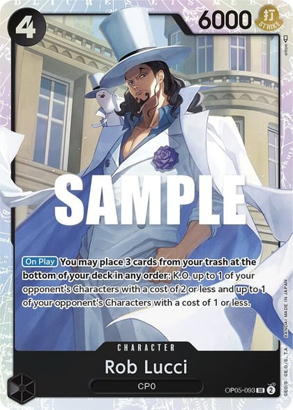 Rob Lucci (093), Awakening of the New Era OP05-093