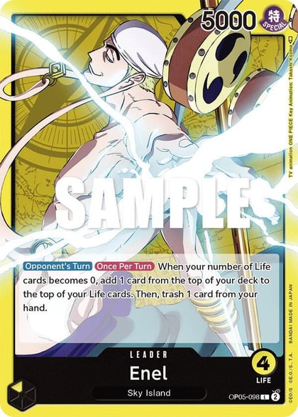 Enel (098), Awakening of the New Era OP05-098