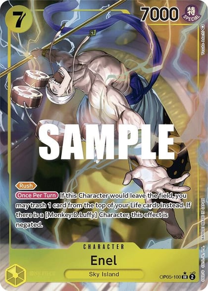 Enel (100) (Alternate Art), Awakening of the New Era OP05-100