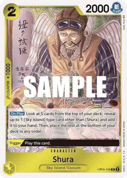 Shura, Awakening of the New Era OP05-106