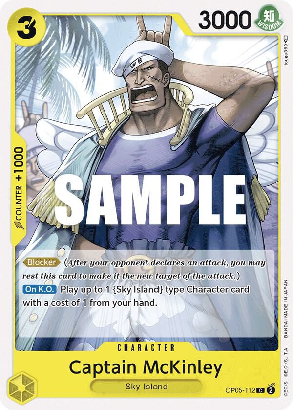 Captain McKinley, Awakening of the New Era OP05-112