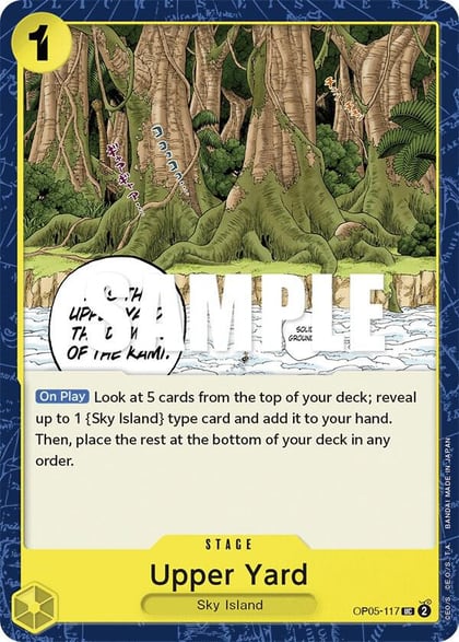 Upper Yard, Awakening of the New Era OP05-117