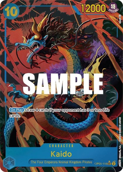 Kaido (118) (Alternate Art), Awakening of the New Era OP05-118