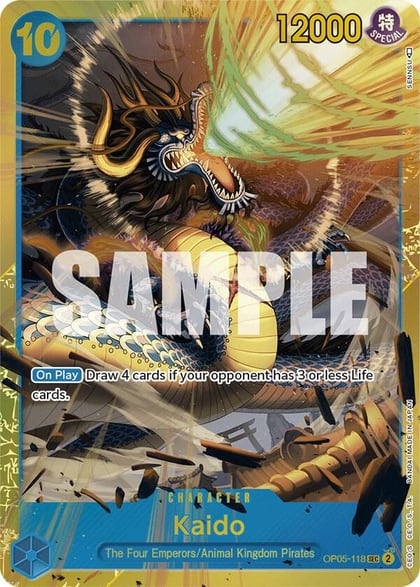 Kaido (118), Awakening of the New Era OP05-118