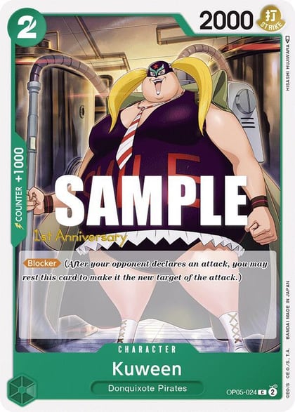 Kuween, Awakening of the New Era: 1st Anniversary Tournament Cards OP05-024