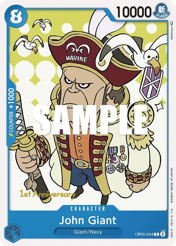 John Giant, Awakening of the New Era: 1st Anniversary Tournament Cards OP05-044
