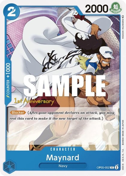 Maynard, Awakening of the New Era: 1st Anniversary Tournament Cards OP05-052