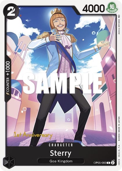 Sterry, Awakening of the New Era: 1st Anniversary Tournament Cards OP05-083