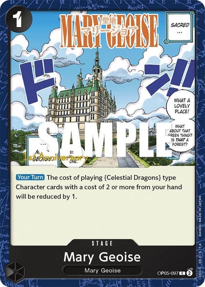 Mary Geoise, Awakening of the New Era: 1st Anniversary Tournament Cards OP05-097