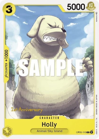 Holly, Awakening of the New Era: 1st Anniversary Tournament Cards OP05-110