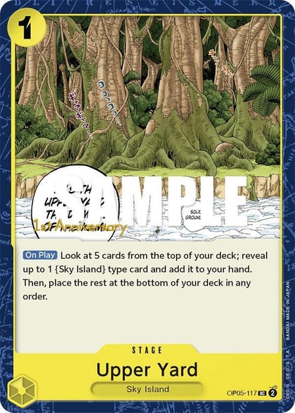 Upper Yard, Awakening of the New Era: 1st Anniversary Tournament Cards OP05-117