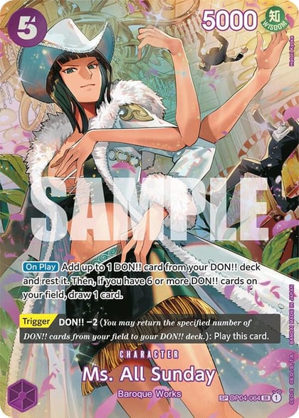 Ms. All Sunday (SP), Wings of the Captain OP04-064
