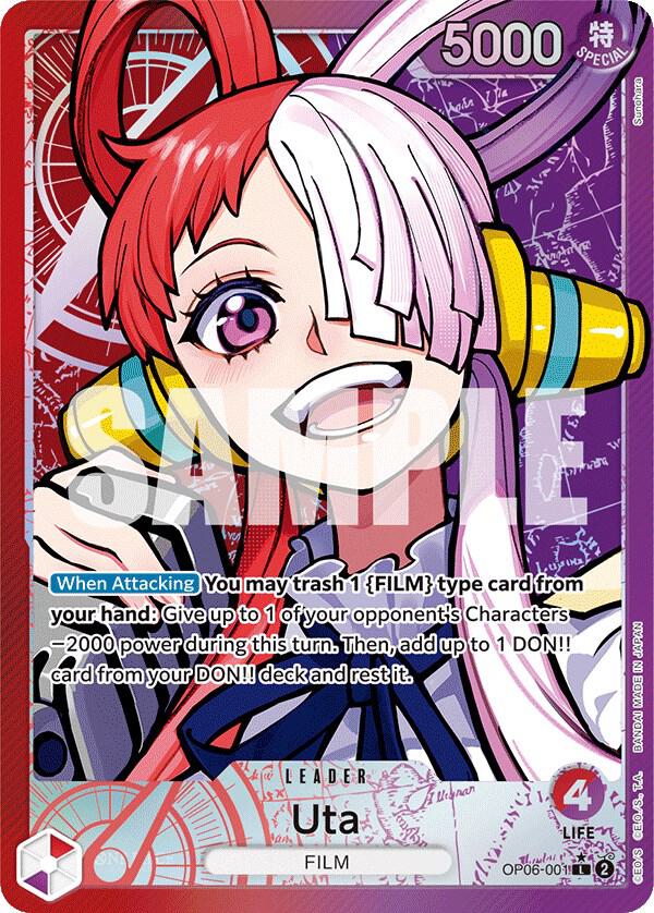 Uta (Alternate Art), Wings of the Captain OP06-001