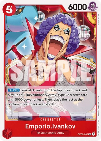 Emporio.Ivankov, Wings of the Captain OP06-003