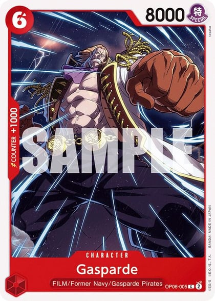 Gasparde, Wings of the Captain OP06-005