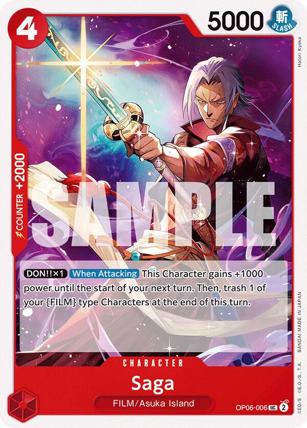 Saga, Wings of the Captain OP06-006
