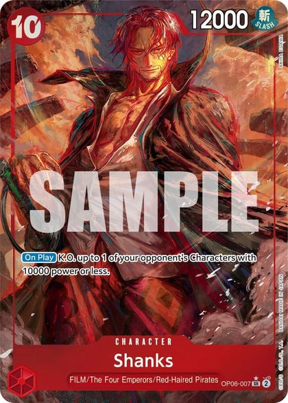 Shanks (Alternate Art), Wings of the Captain OP06-007
