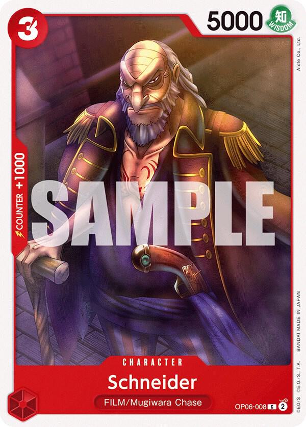 Schneider, Wings of the Captain OP06-008