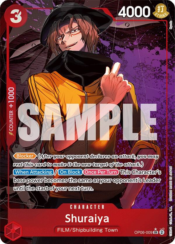 Shuraiya (Alternate Art), Wings of the Captain OP06-009
