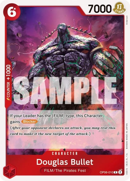 Douglas Bullet, Wings of the Captain OP06-010