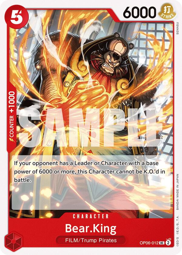 Bear.King, Wings of the Captain OP06-012