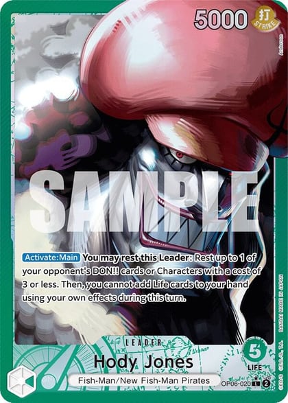 Hody Jones (020) (Alternate Art), Wings of the Captain OP06-020