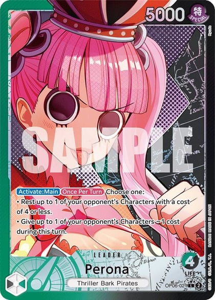 Perona (021) (Alternate Art), Wings of the Captain OP06-021