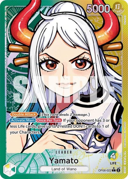 Yamato (Alternate Art), Wings of the Captain OP06-022