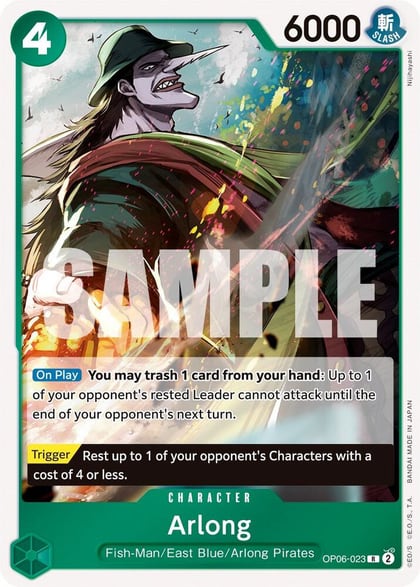 Arlong, Wings of the Captain OP06-023