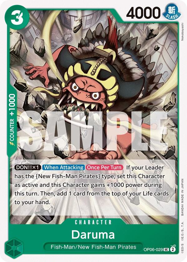 Daruma, Wings of the Captain OP06-029
