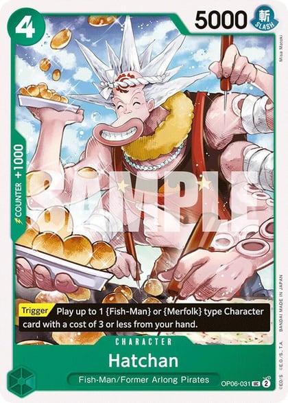 Hatchan, Wings of the Captain OP06-031