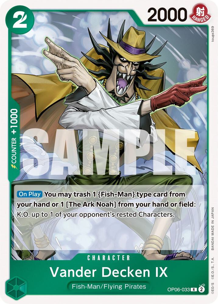 Vander Decken IX, Wings of the Captain OP06-033