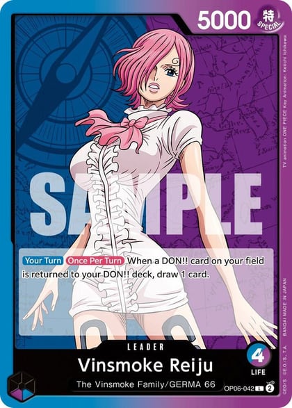 Vinsmoke Reiju (042), Wings of the Captain OP06-042