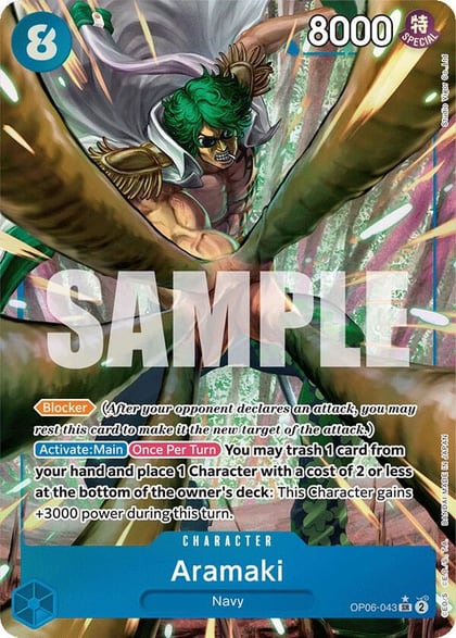Aramaki (Alternate Art), Wings of the Captain OP06-043