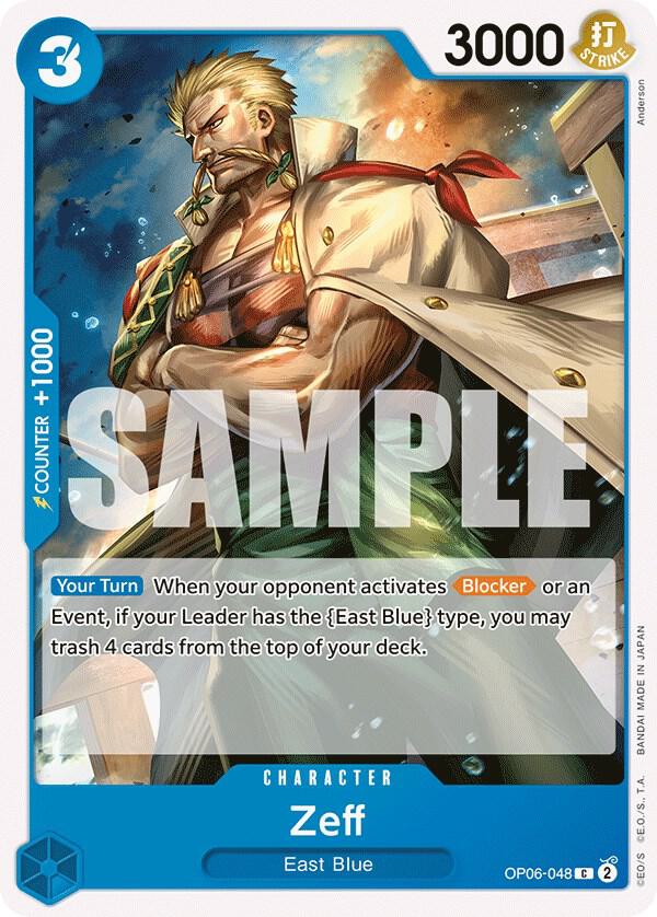 Zeff, Wings of the Captain OP06-048